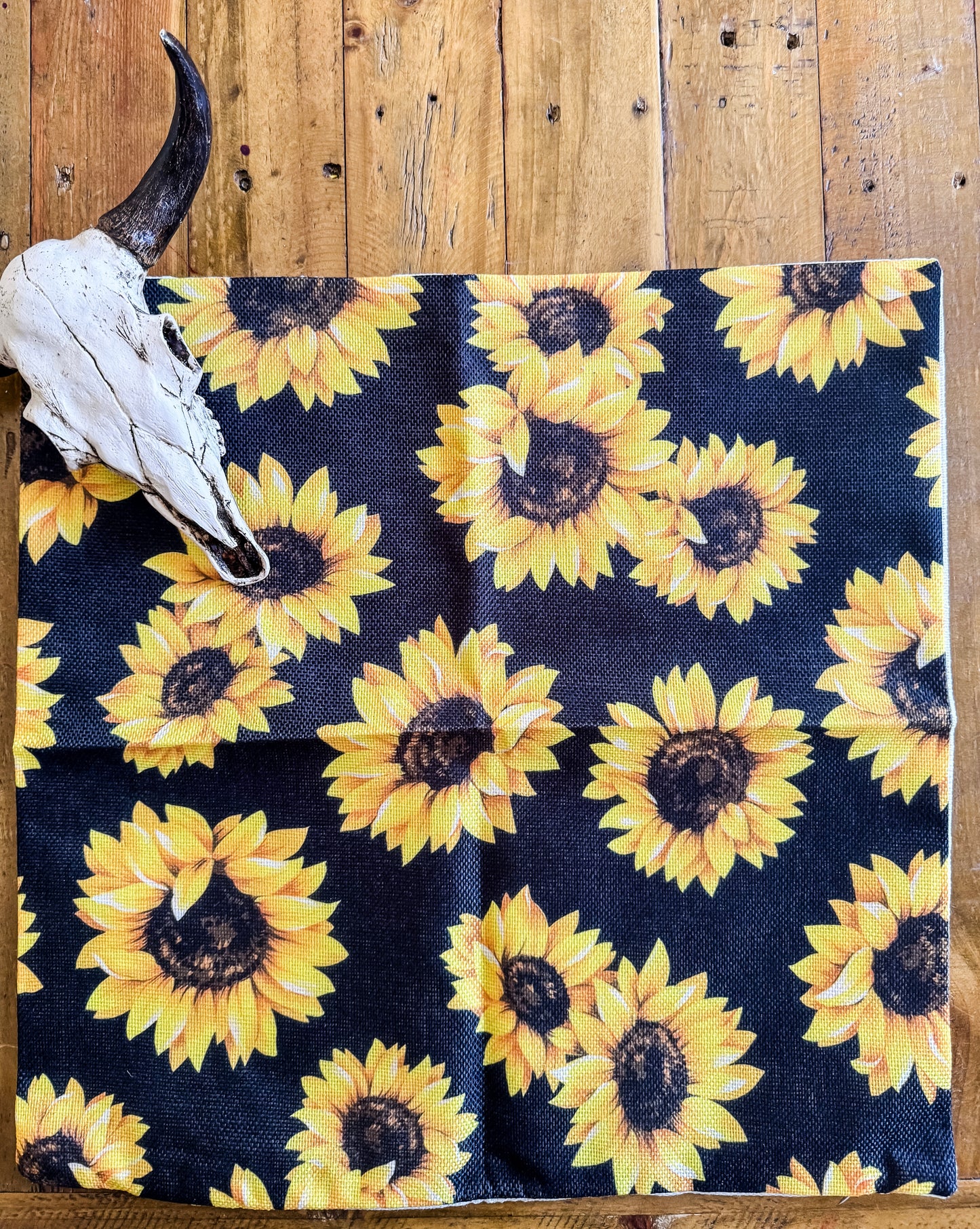 Sunflower Cushion Cover - The Western Boho Co