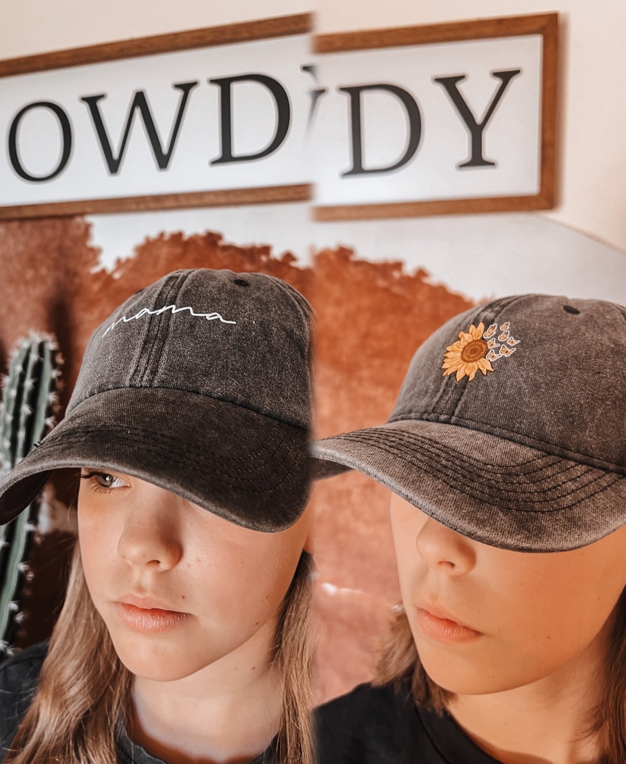 Acid Wash Cap - The Western Boho Co