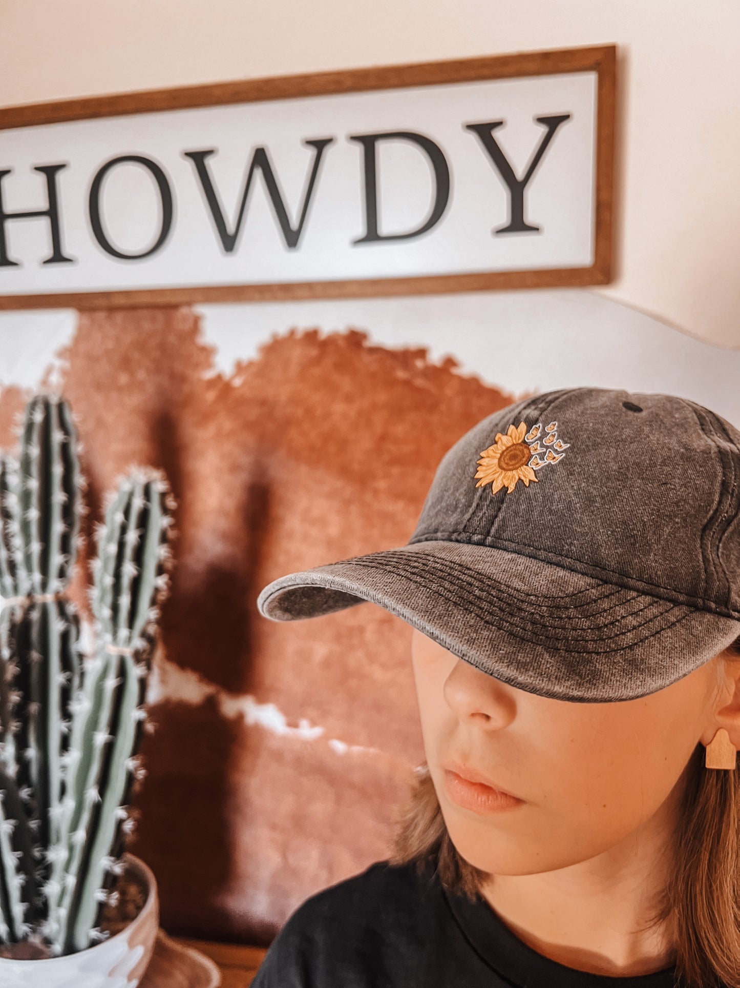 Acid Wash Cap - The Western Boho Co