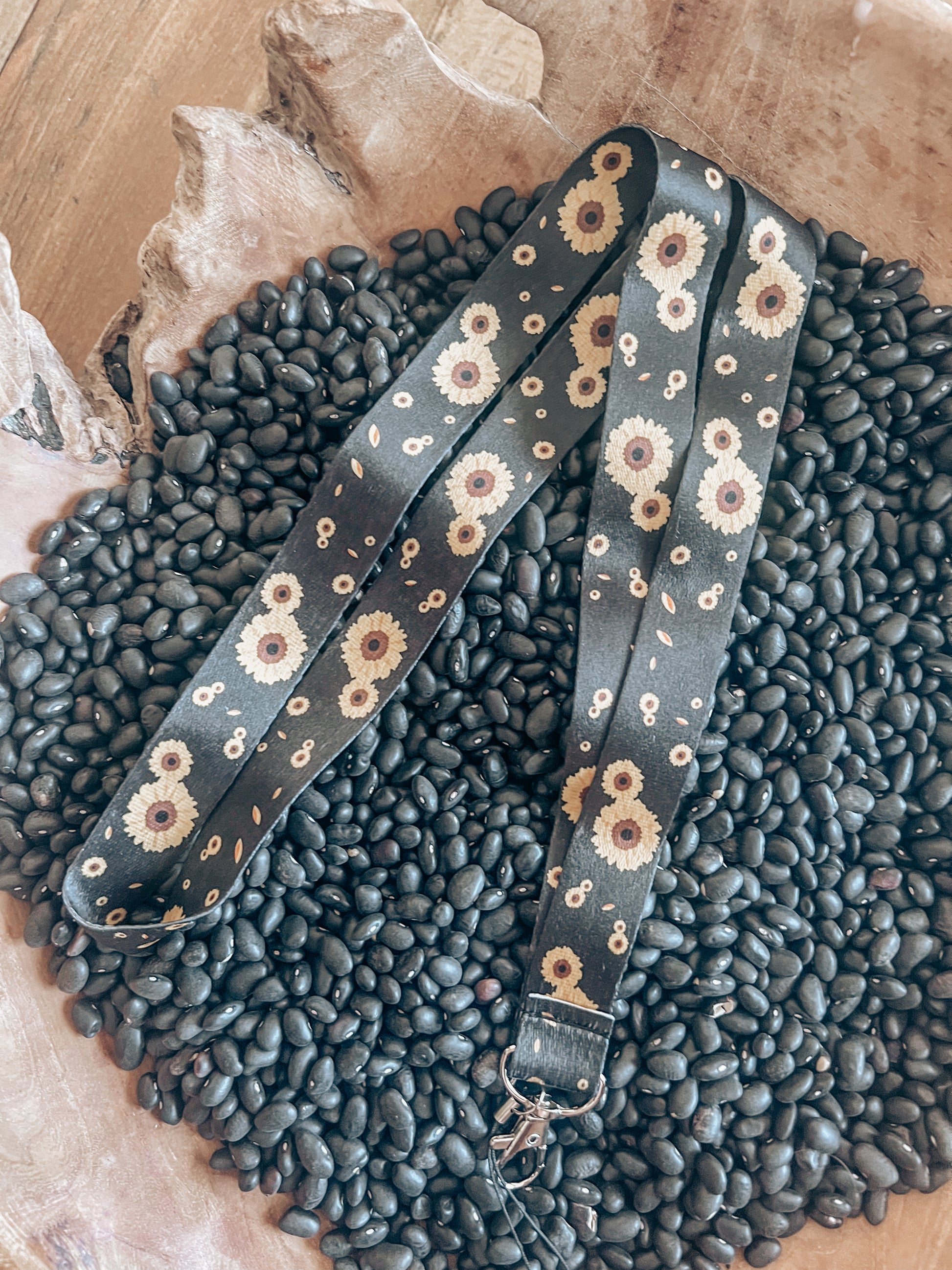 Sunflower Lanyard - The Western Boho Co