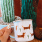 Western Enamel Camping Mug - The Western Boho Co