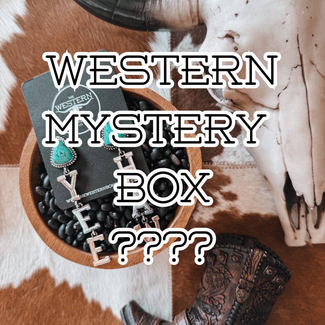 $50 WESTERN MYSTERY BOX - The Western Boho Co