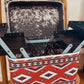 Aztec Print Hard Makeup/Toiletry Bag - The Western Boho Co