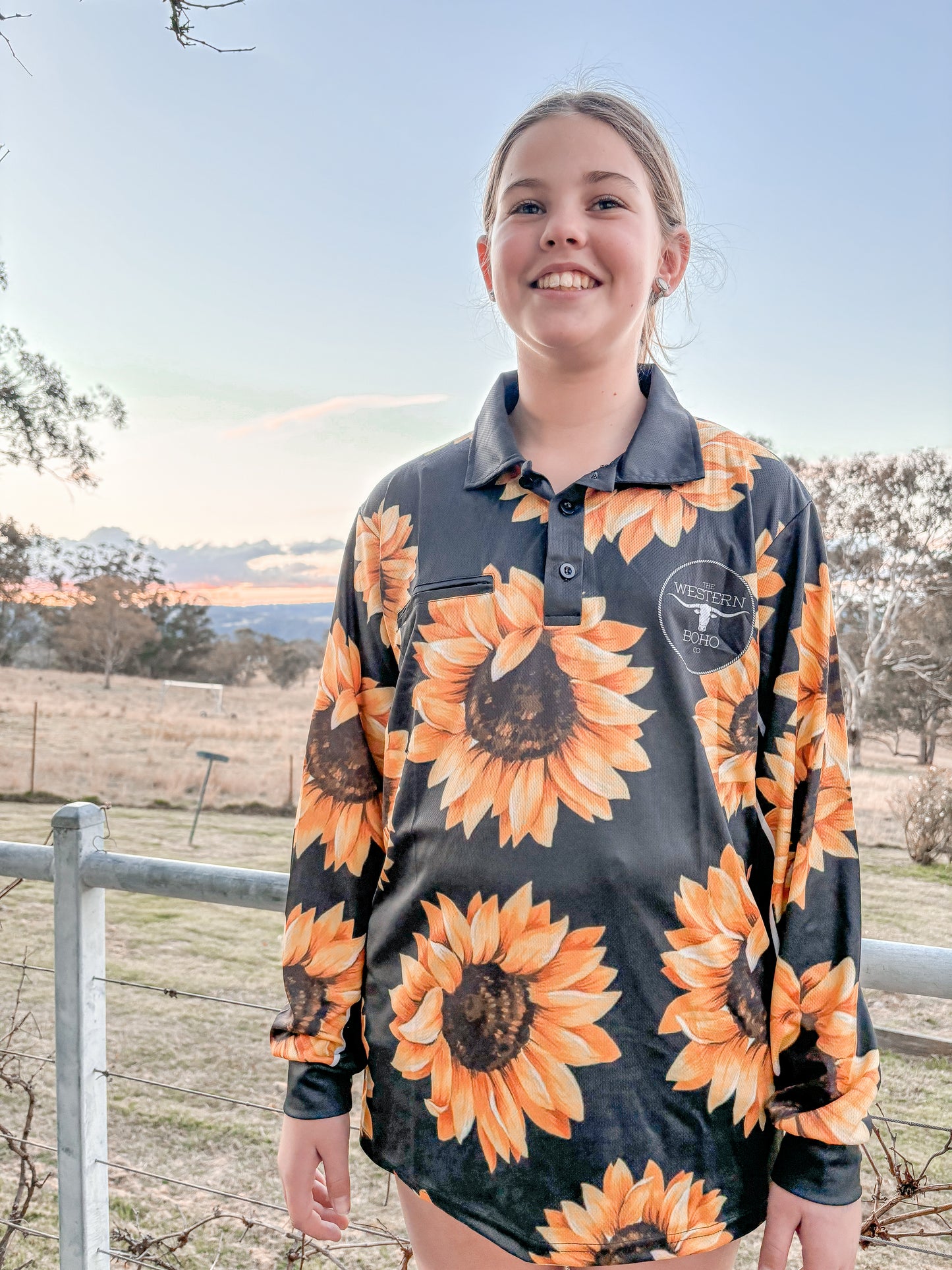 Sunflower Fishing Shirt