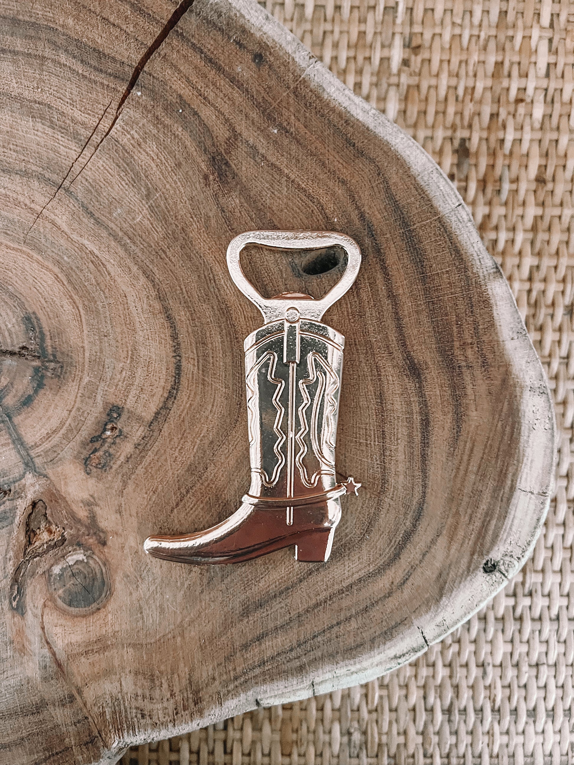 Gold Western Boot Bottle Opener - The Western Boho Co