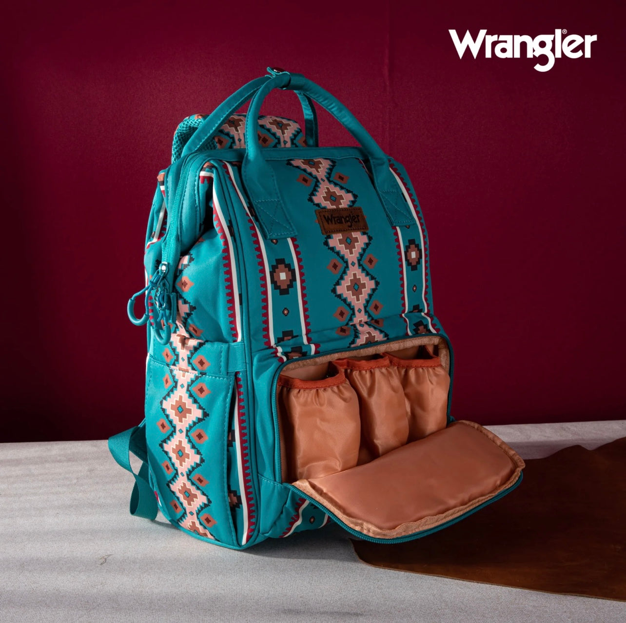 PRE ORDER Wrangler Aztec Southwestern Backpack - The Western Boho Co