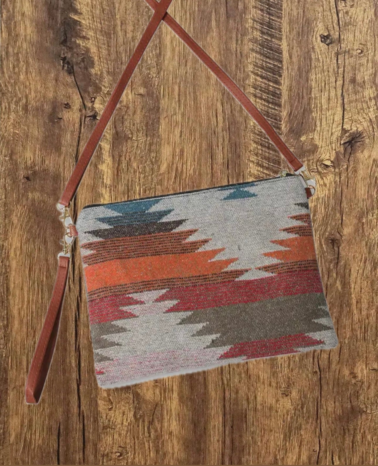 Aztec Tote/Clutch - The Western Boho Co