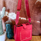 Wrangler Pink Button Bag - The Western Boho Co