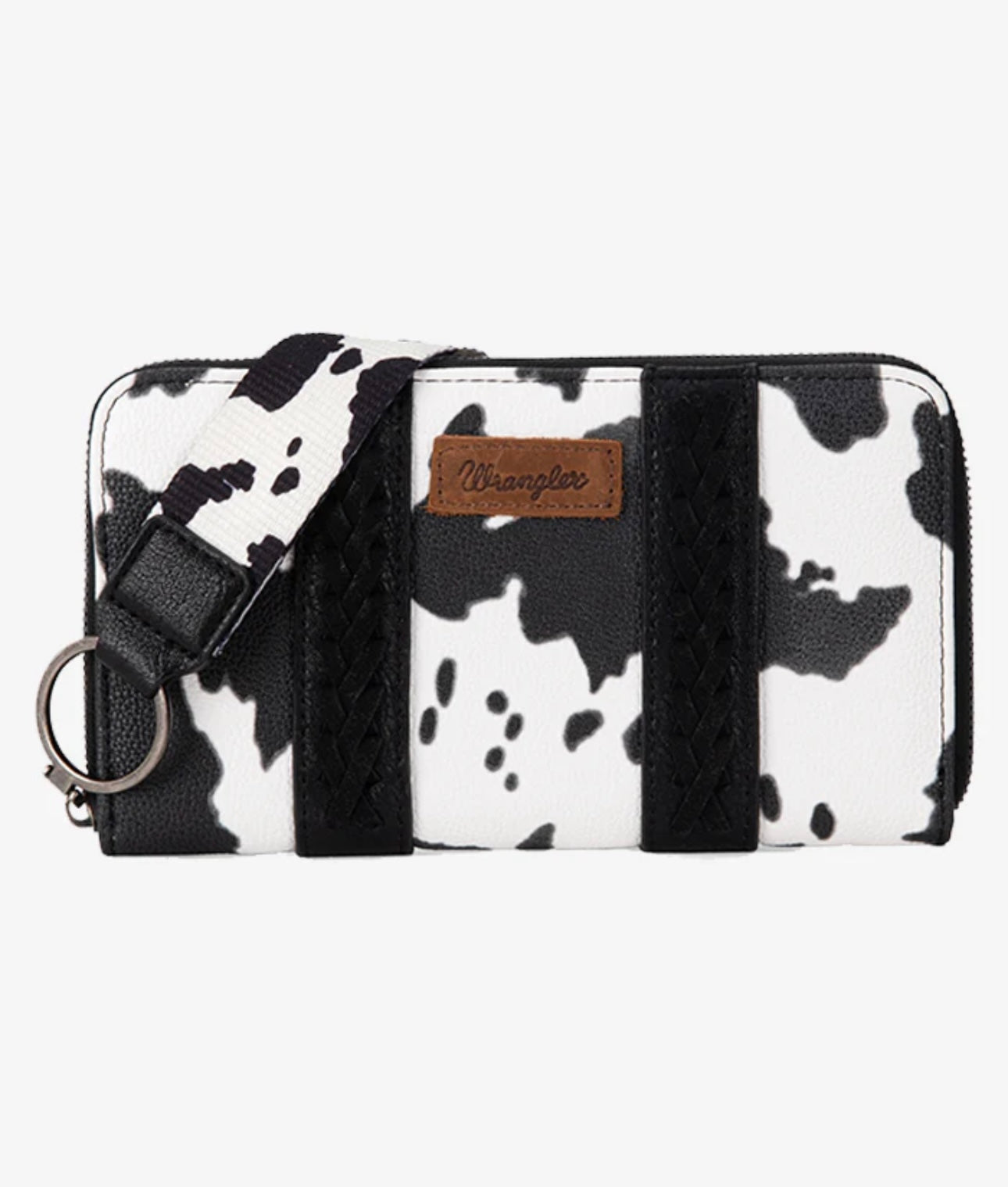 PRE ORDER Wrangler Cow Print Wallet + Sling Bag Pack - The Western Boho Co