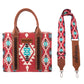 PRE ORDER Red Wrangler Southwestern Small Tote/Crossbody - The Western Boho Co