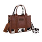 PRE ORDER New Wrangler Cow Print Tote Crossbody! - The Western Boho Co