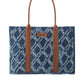 PRE ORDER Denim Wrangler Southwestern Large Tote - The Western Boho Co