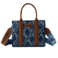 PRE ORDER Denim Wrangler Southwestern Small Tote/Crossbody - The Western Boho Co