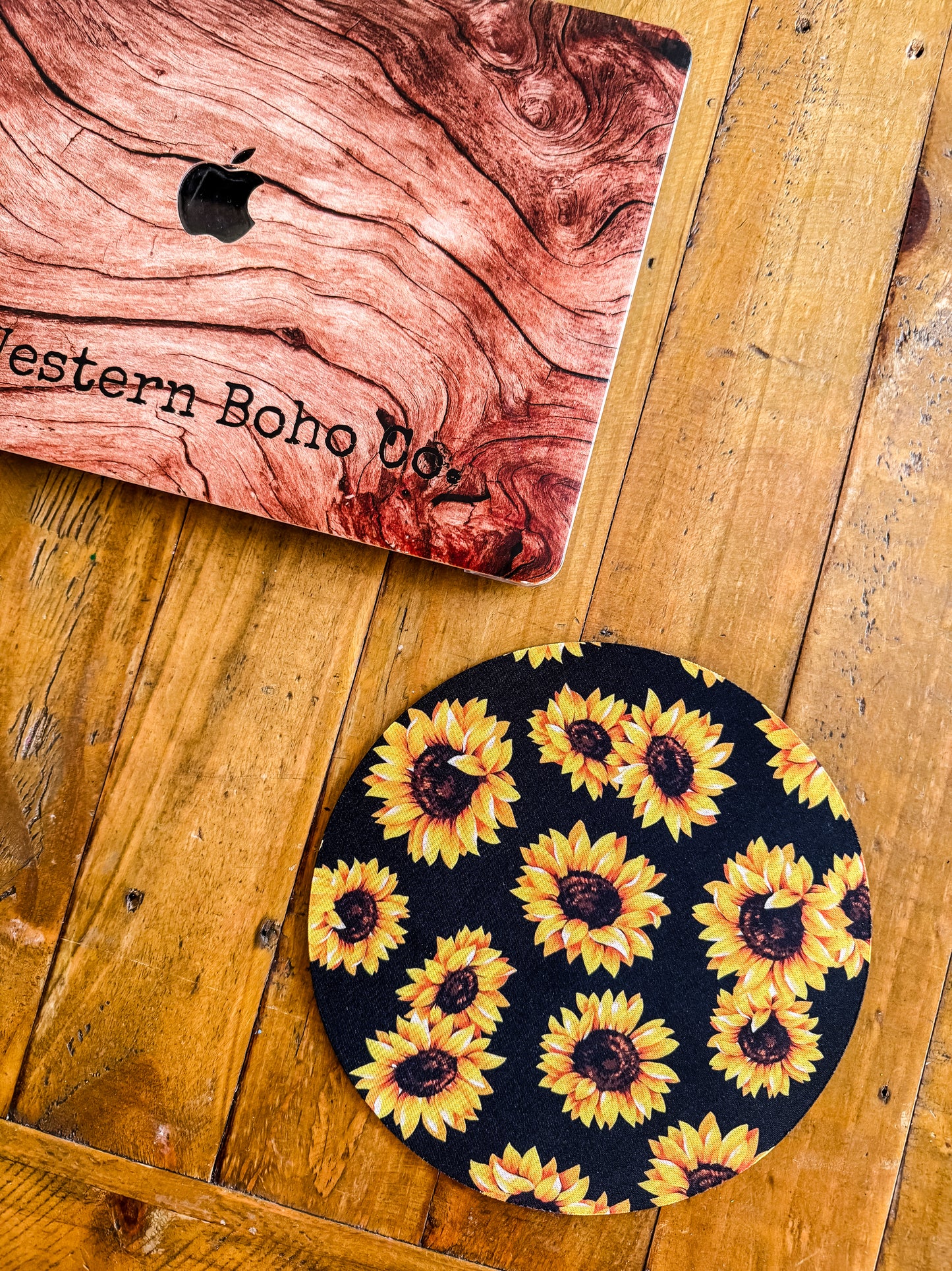 Sunflower Mouse Pad - The Western Boho Co