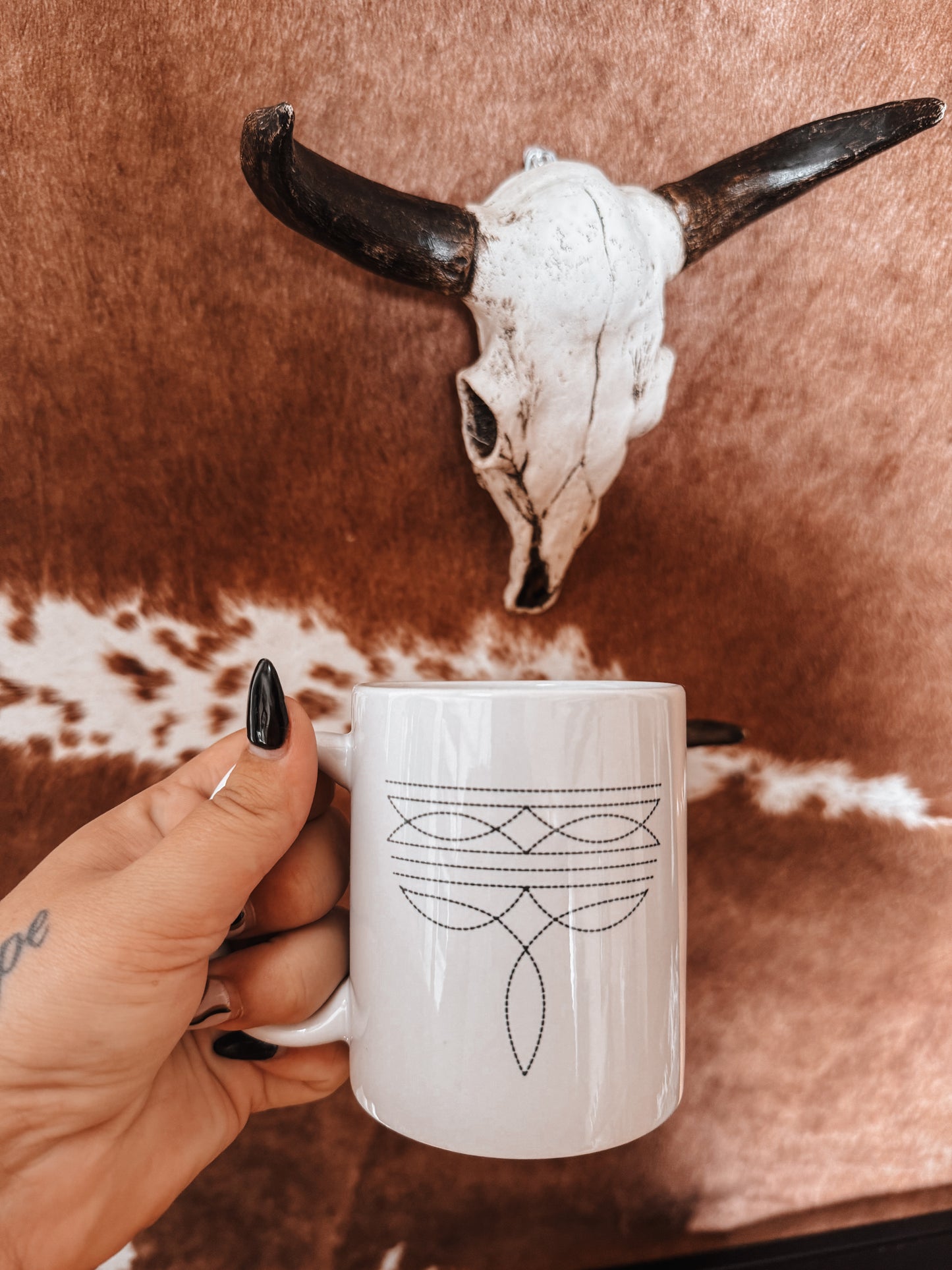 Boot Stitch Ceramic Mug - The Western Boho Co