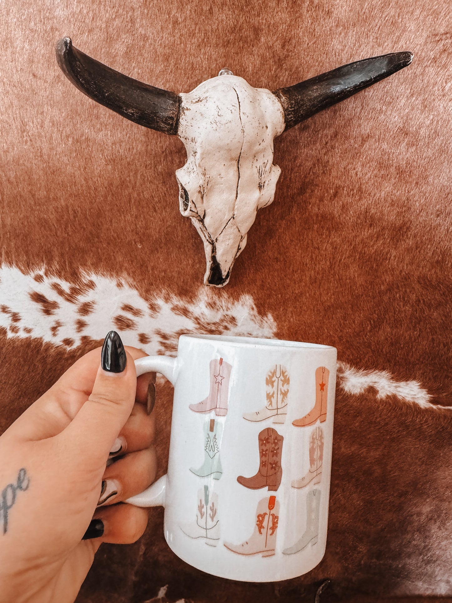 Western Boot Ceramic Mug - The Western Boho Co