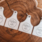 Cattle Tag Keyring - The Western Boho Co