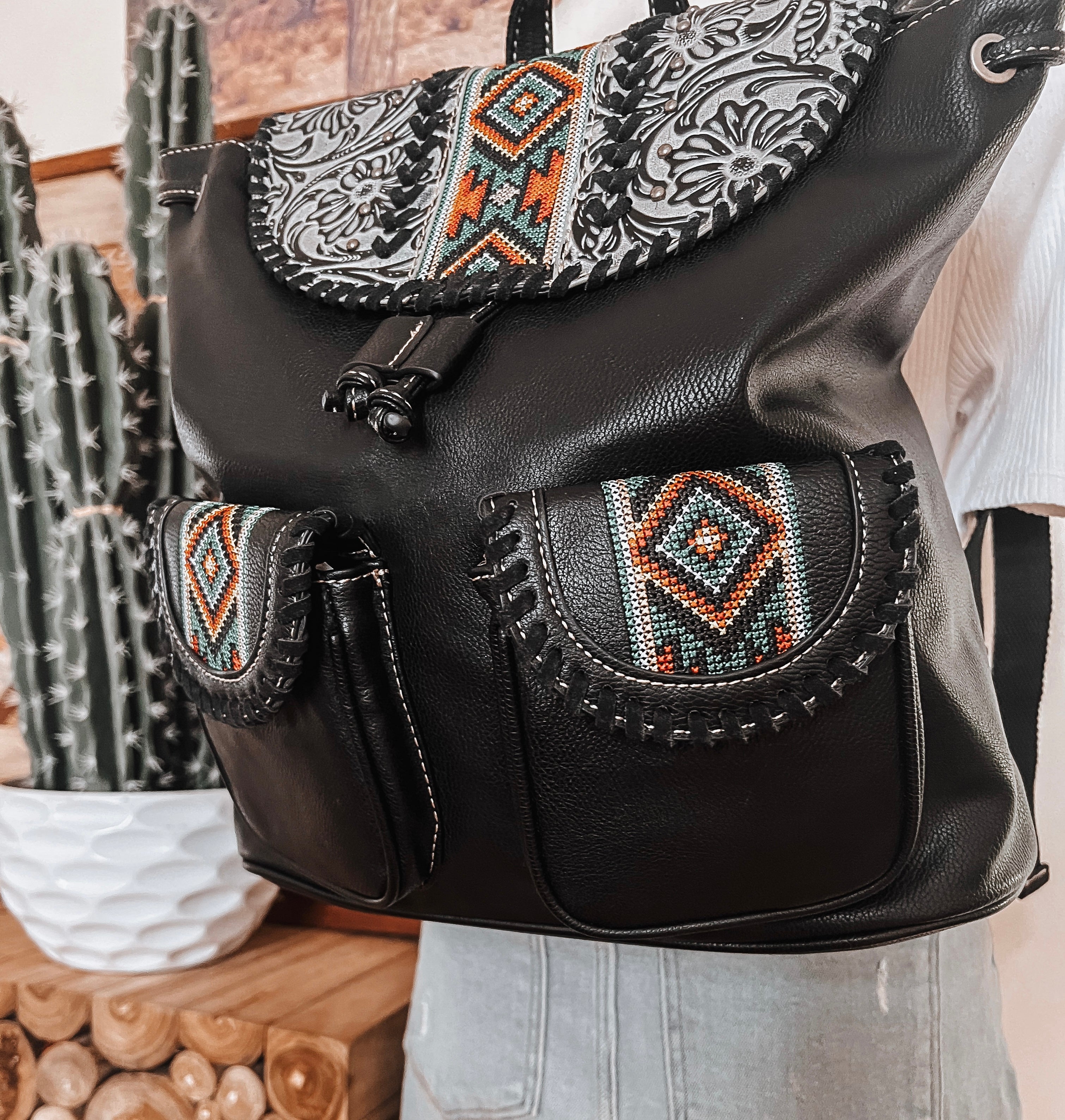 Western discount style backpack