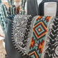 Tooled Aztec Backpack - The Western Boho Co