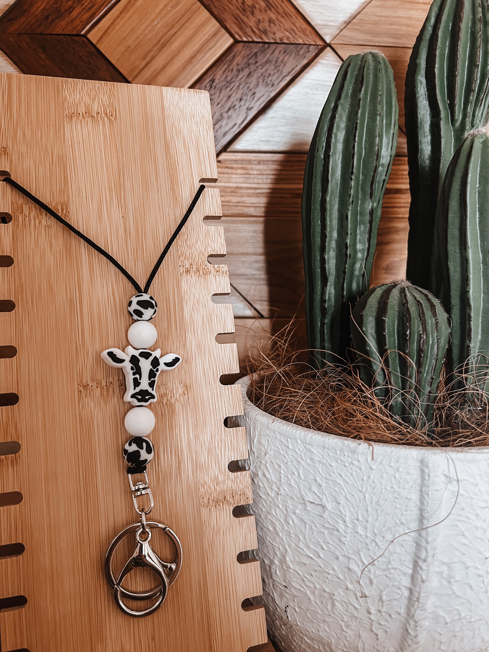 Cow Head Lanyard - The Western Boho Co