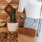 Rattan & Leather Crossbody Bag - The Western Boho Co