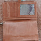 Tan + Cowhide Compartment Wallet