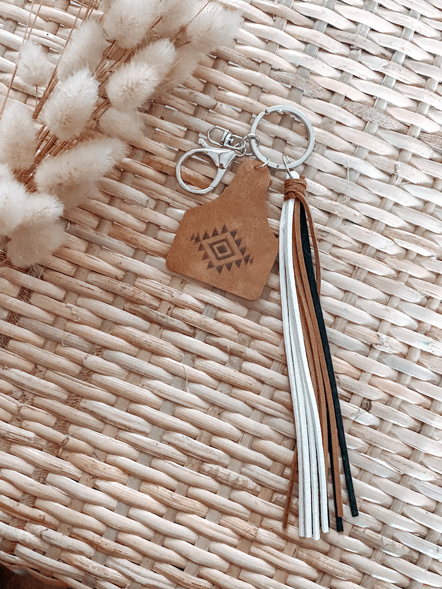 Aztec Tassel Keyring - That Rattan Shop