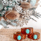 Leather & Turquoise Cuff - That Rattan Shop