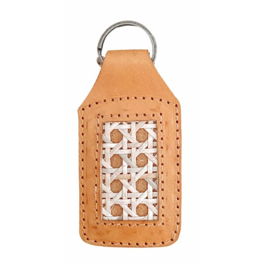 Darci Keyring Tan - That Rattan Pop